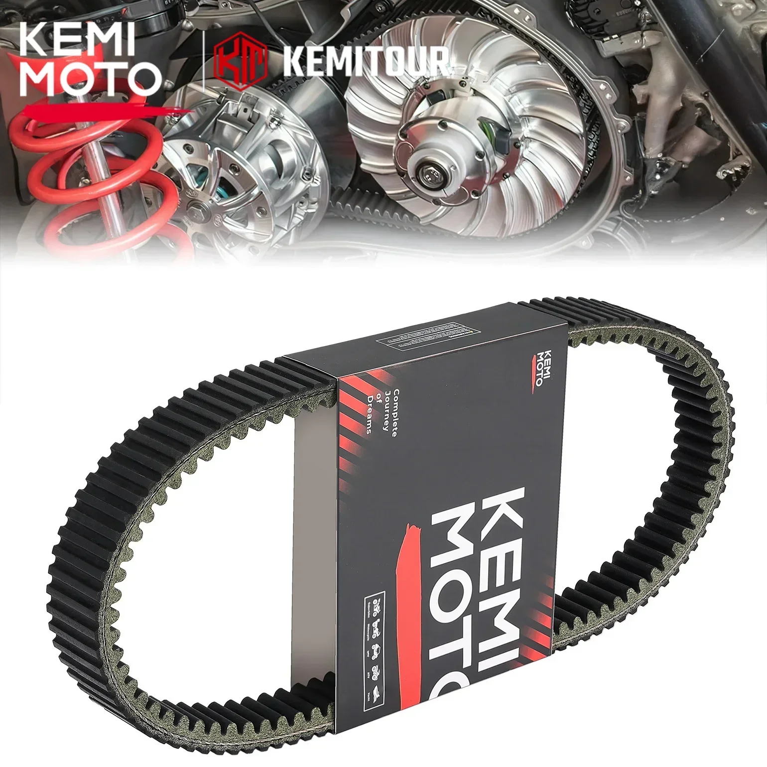 KEMIMOTO UTV #3211186 CVT Drive Belt Compatible with Polaris Ranger 1000/1000 XP/1000 CREW/1000 XP Crew/PRO XD RZR XP Turbo/RS1