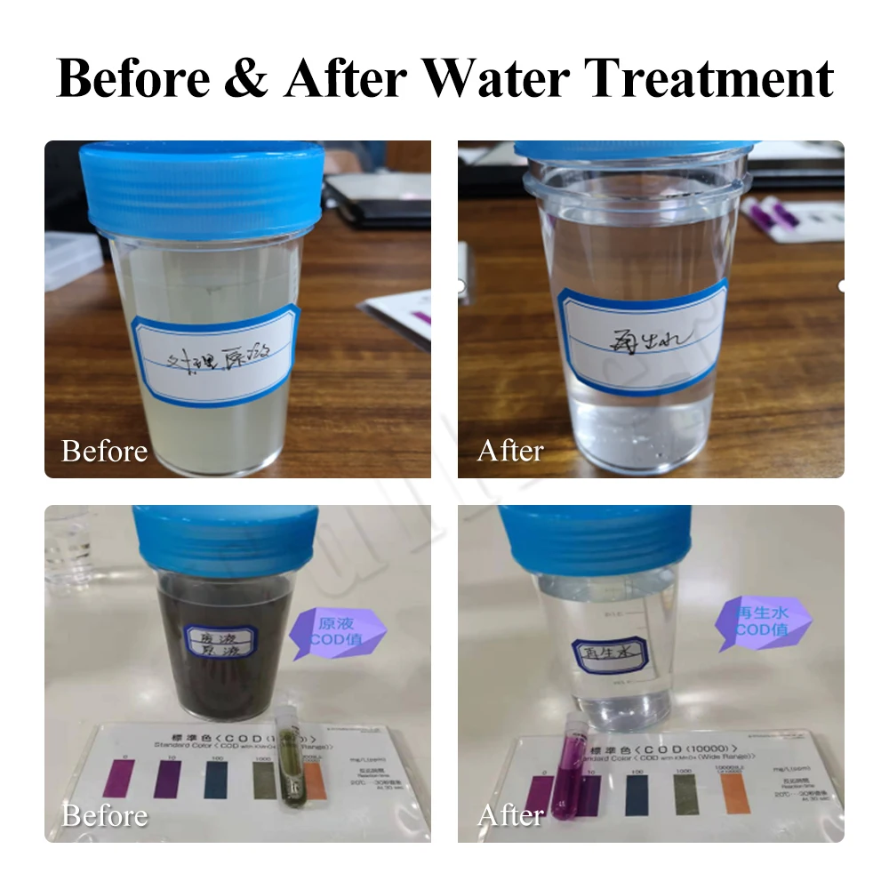 معالجة مياه الصرف الصحي جهاز إعادة تدوير التقطير المذيبات الكيميائية للمنظف بالموجات فوق الصوتية