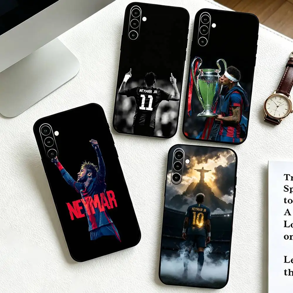

Football For N-NeYmAR 10 Phone Case For Samsung Galaxy A73,A72,A71,A70,A53,A52,A51,Soft Silicone Black Cover