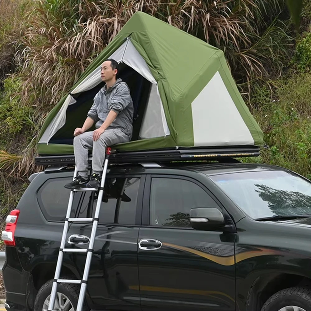 

Inflatable Rooftop Tent Triangle RTT Waterproof Outdoor Camping Tent 4 Season Car Roof Top Tent for Van