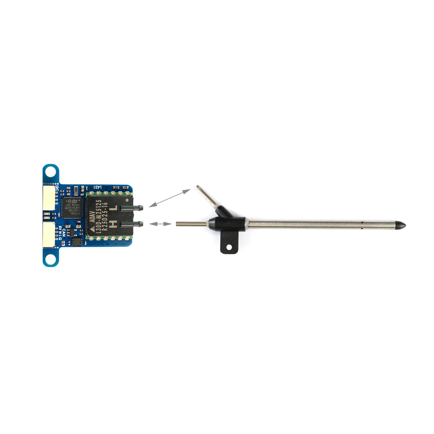 MATEK ASPD-AUAV Digital Flight Speed Sensor for RC FPV Racing Freestyle Airplane Drone Compatible H743 Wing Fix-Wing