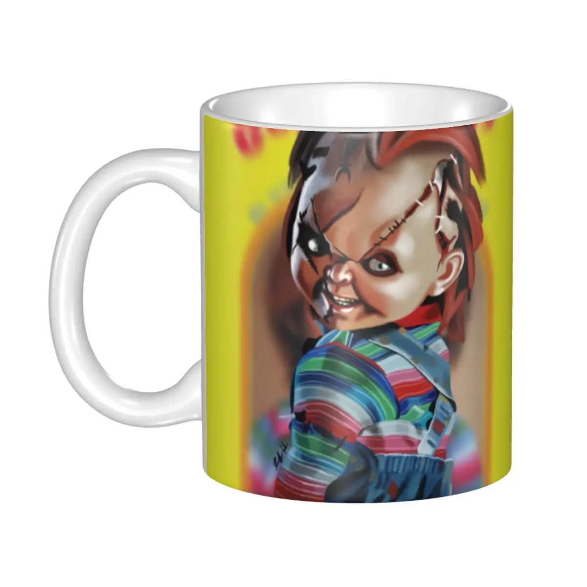 Child's Play Chucky Mug Customized Good Guys Ceramic Coffee Mug Creative Gift Men Women Outdoor Work Camping Cups And Mugs