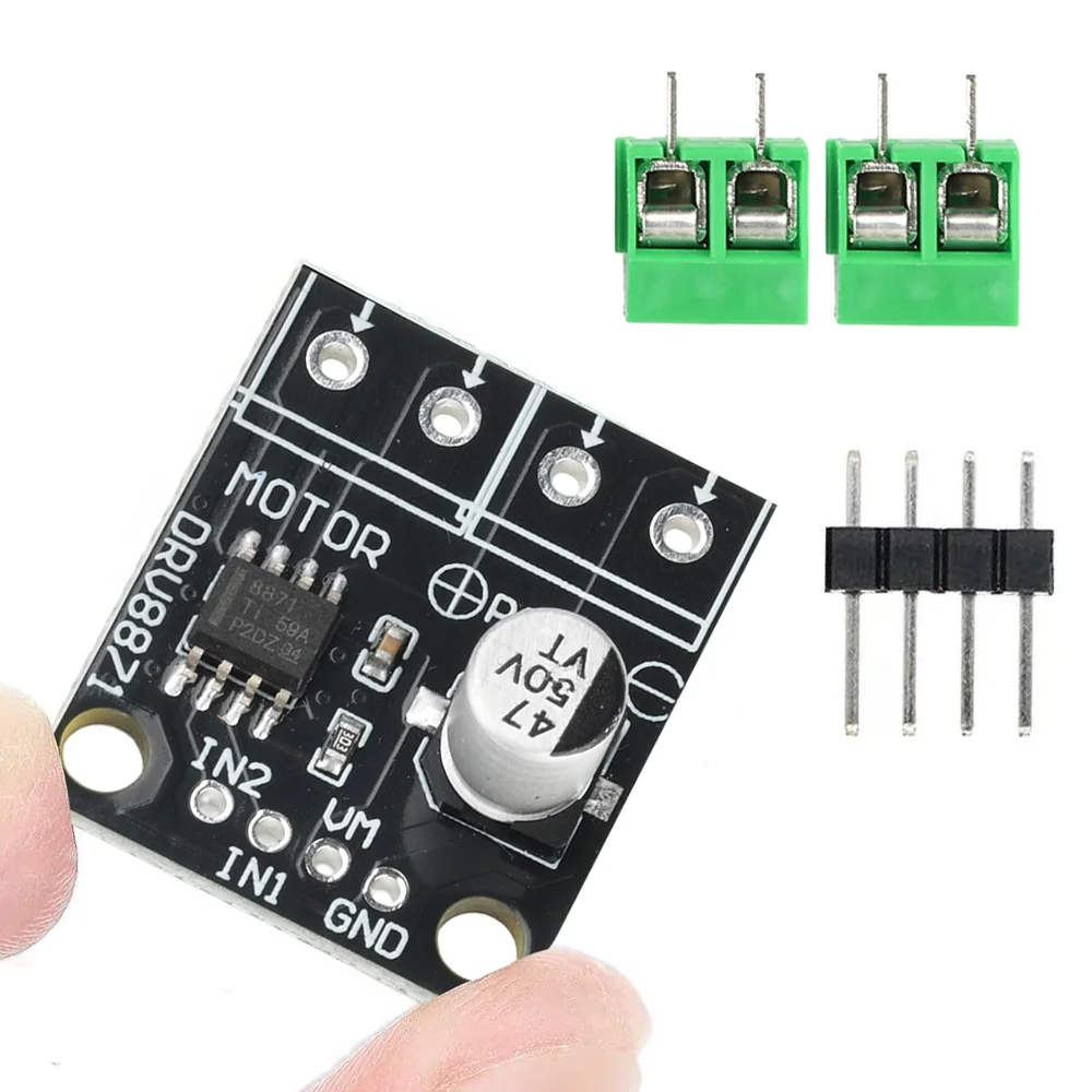 5/1PCS DRV8871 H-Bridge Brushed Motor Driver Breakout Board PWM Control Driver Module 3.6A Internal Current Sense DC 6.5V To 45V image 5