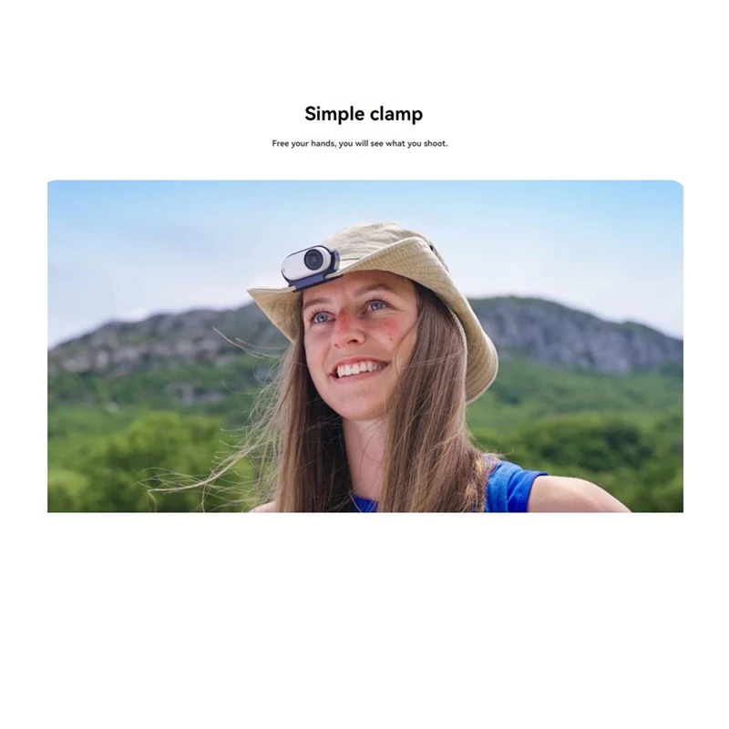 Smart-For Insta360 GO 3S / GO 3 클립 마운트 모자 클립 퀵 릴리스 클램프 마그네틱 프레임 고정 홀더 엄지 카메라 액세서리