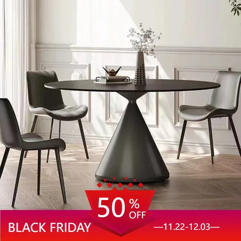 

Dinner Round Dining Table Living Room Nordic Small Kitchen Dining Table Luxury Modern Mesa Comedor Home Furniture ZT50DT