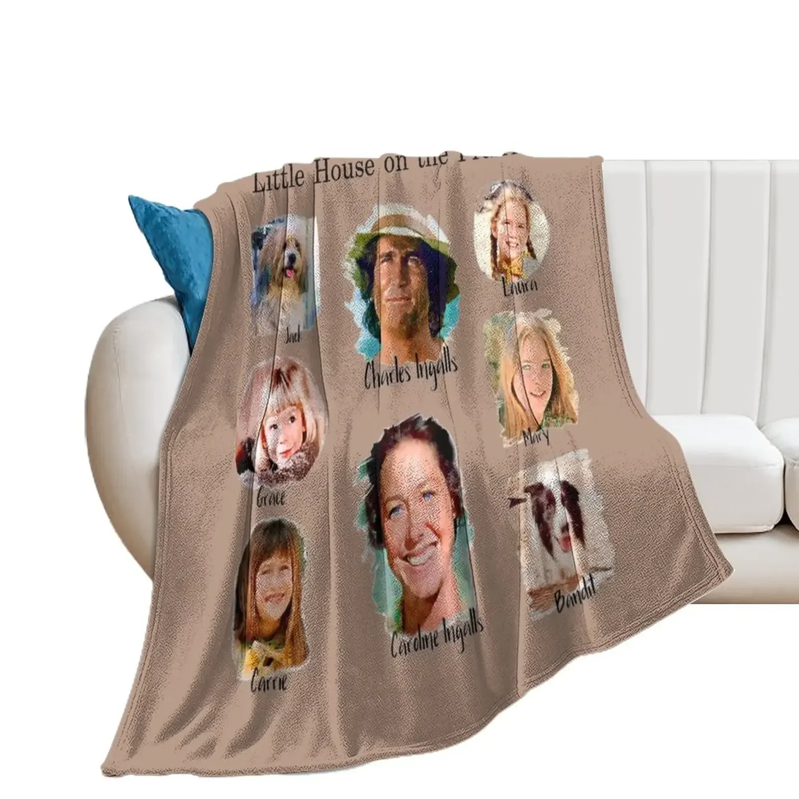 

Ingalls Family Little House on the Prairie Throw Blanket Comforter blankets and throws Blankets