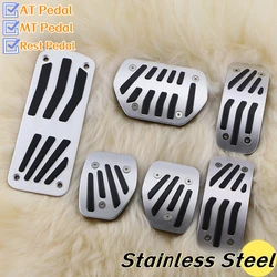 Car Pedals for PEUGEOT 207 301 307 208 2008 308 408 Cc for CITROEN C3 C4 DS 3 4 6 DS3 DS4 DS6 Acceleraotr Brake Rest Pedal Cover