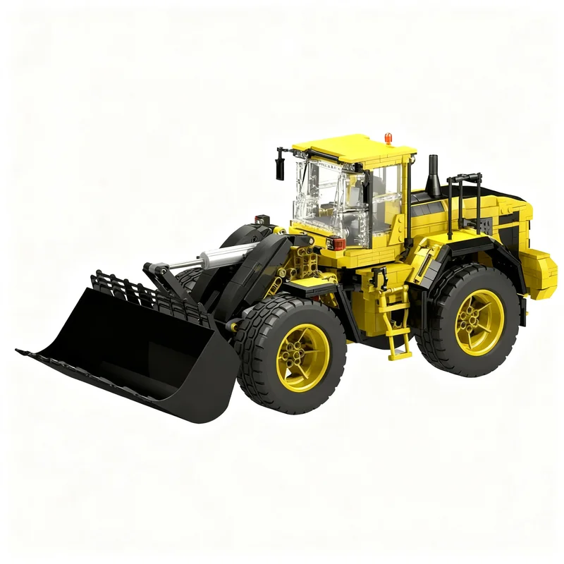 

NEW 1568PCS Moc Creative Ideas Technology ChildToy Gift DIY City Engineering RC Volved L250G Wheel Loader Model Assembly Puzzle