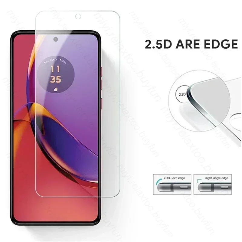 อุปกรณ์ป้องกันหน้าจอกระจกเทมเปอร์6 in 1สำหรับ Motorola Moto G54 G84 G34 5G G14เพาเวอร์ G24 4G กระจกกล้อง Moto Rola g 14 24 34 54 84