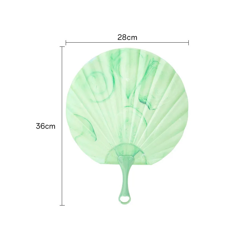 100PCS Hand Held Fan Summer Plastic Portable Fan Cool Breeze Performance Dance Party Photography Props Fan Party Supplies Gifts