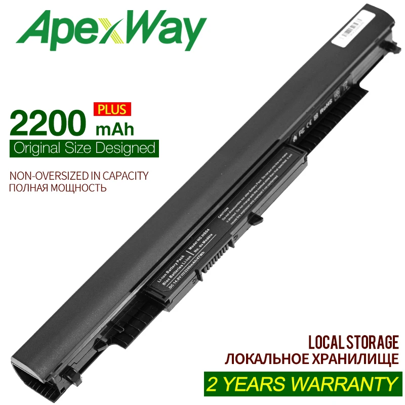 ApexWay 2200mAh 14-ac0XX 15-af0XX Battery for HP Pavilion HSTNN-LB6V  HS03 HS04 807956-001 240 245 250 255 G4 HSTNN-LB6U LB6B