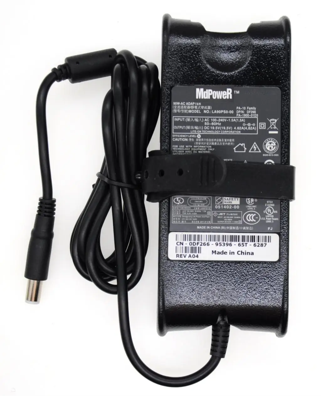 

19,5 В 4,62 А 90 Вт для DELL PP07S PP12S PP20L PP25L PP38L PP41L PP42L V1340 V1450-478 блок питания переменного тока зарядное устройство