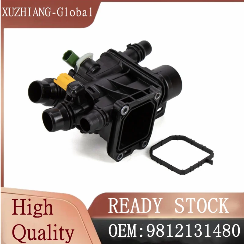 

OEM 9812131480 Brand New Thermostat Housing For Peugeot 1.2 308T 3553499