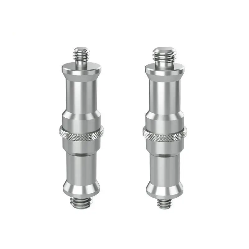 Corrosion Resistant Thread Screw Adapter 3/8 to 1/4 / 1/4 to 1/4 Converter for Tripod Light Stand Camera Accessories Kit