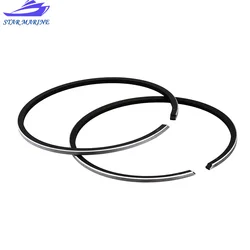 6J1-11610 Piston Ring Set STD For Yamaha 4HP 5HP Outboard Motor 2 stroke Diameter 54mm 6J1-11610-00 boat engine parts
