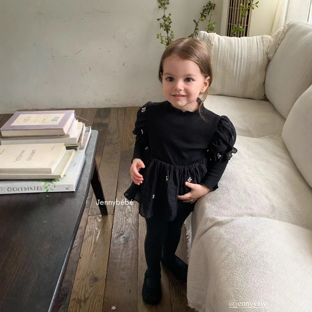 

Children's Clothing Baby Fart Skirt Romper Foreign Style Princess Skirt 2025 Autumn Clothing Baby Girl Clothes Climbing Clothes