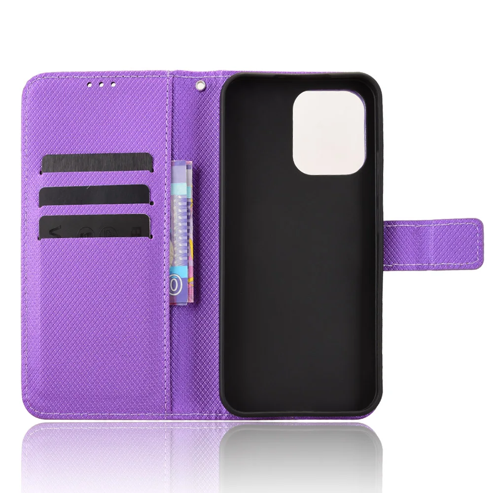 حافظة جلدية غطاء وقائي لهاتف OPPO A6 Pro 5G غطاء حامل قابل للطي لهاتف OPPO A6Pro 5G OPPOA6Pro محفظة بطاقة حامل الهاتف Coque