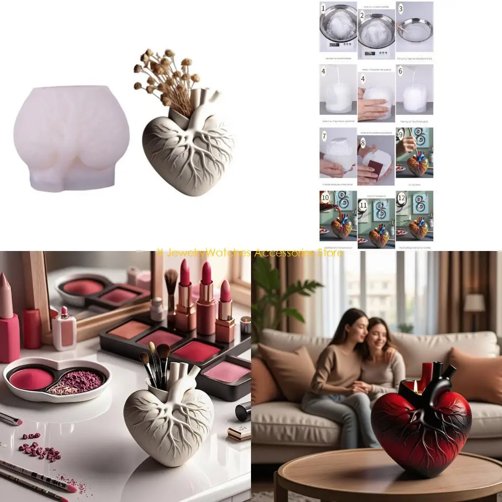 

31 кД многоразовый силиконовый плантатор плесени схема сердца силиконовый