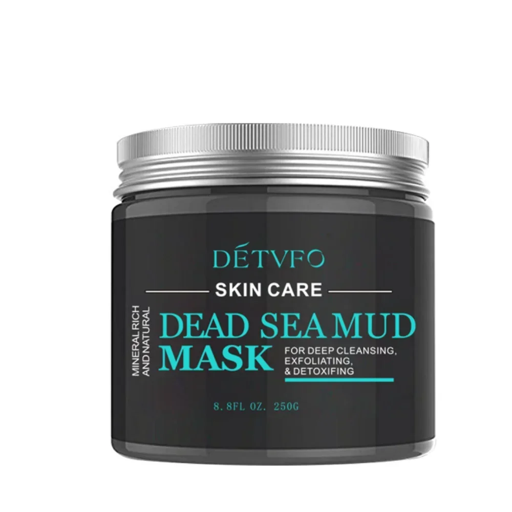 Dead Sea Mud Mask 250g Moisturizing and Exfoliating Mud Mask To Remove Blackheads Mud Mask Deep Clean Pores Whitening Skin Care