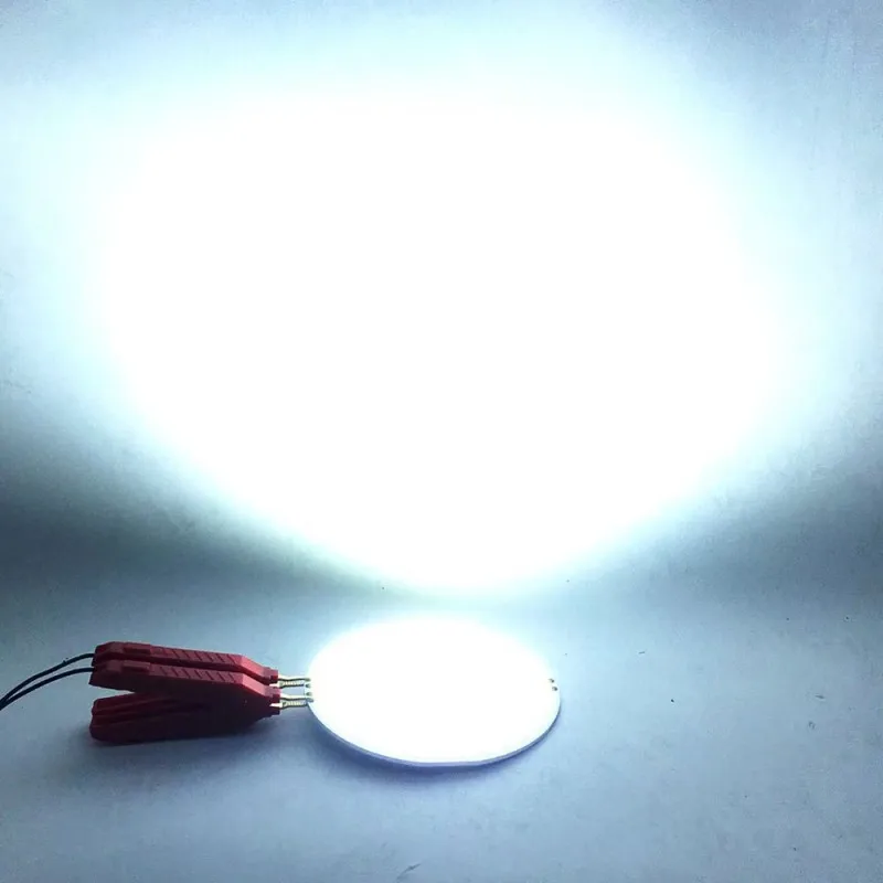 

DC12V 108 мм Круглая форма Маленькая солнечная панель Светодиодная лампа COB 60 Вт Высокая мощность Теплый белый синий светодиодный светильник для декоративного освещения своими руками