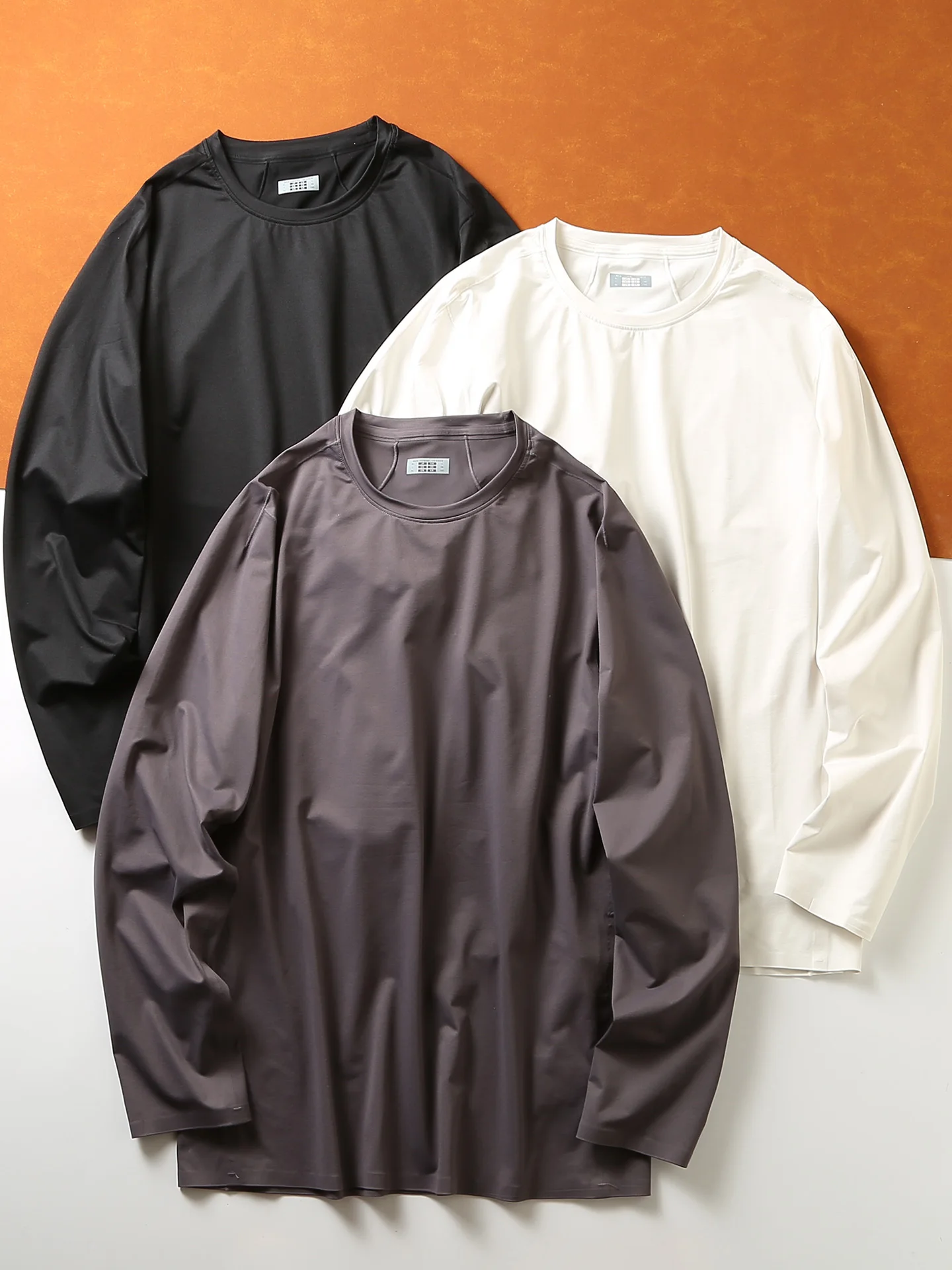 Dijia Professional Outdoor Sports Men's Long Sleeve T-Shirt Moisture Wicking Quick Dry Breathable Skin-friendly Autumn Wear