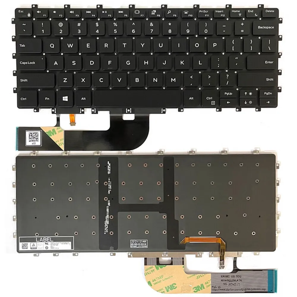

For Dell XPS 15 9575 Precision 5530 2-in-1 P73F Laptop Keyboard with Backlit