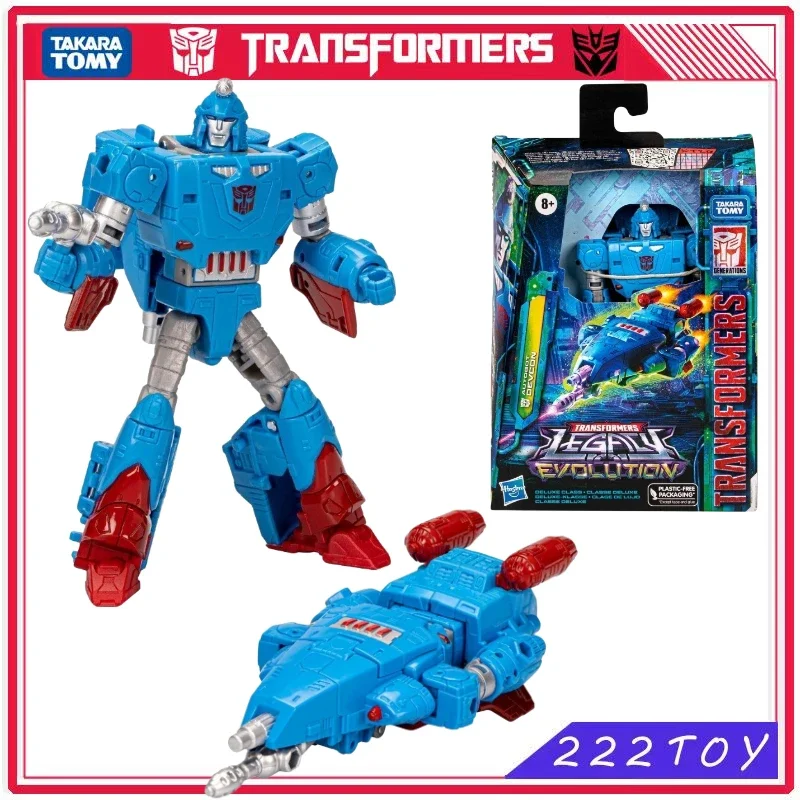 재고 Takara Tomy 트랜스포머 레거시 에볼루션 디럭스 오토봇 Devcon 액션 피규어 로봇 장난감 선물, 취미 애니메이션 피규어