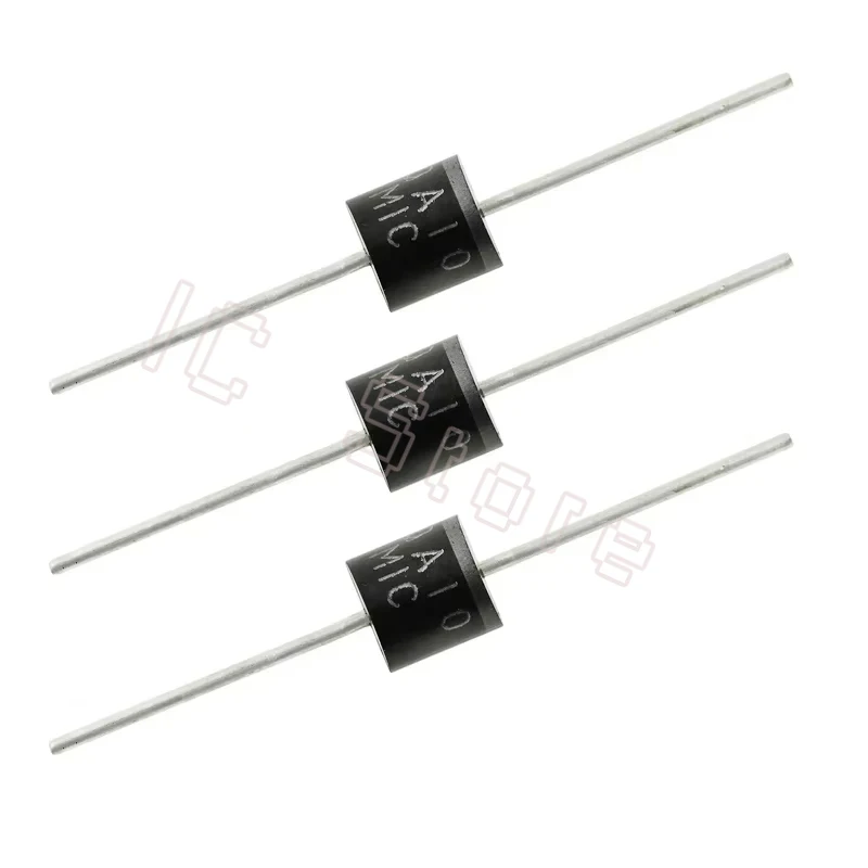 1000PCS Rectifier Diode 6A 10A 20A 1000V DO-27 Electrical Axial Rectifier Diodes Kit 6A10 10A10 20A10