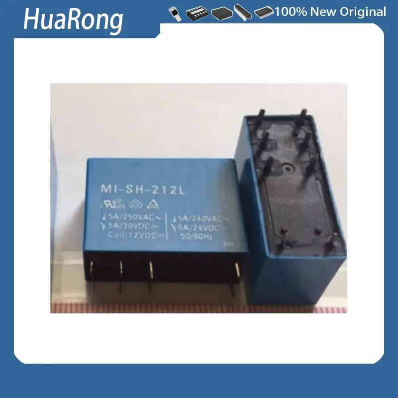 2pcs/lot New original MI-SH-212L  MI-SH-212  8-pin 5A