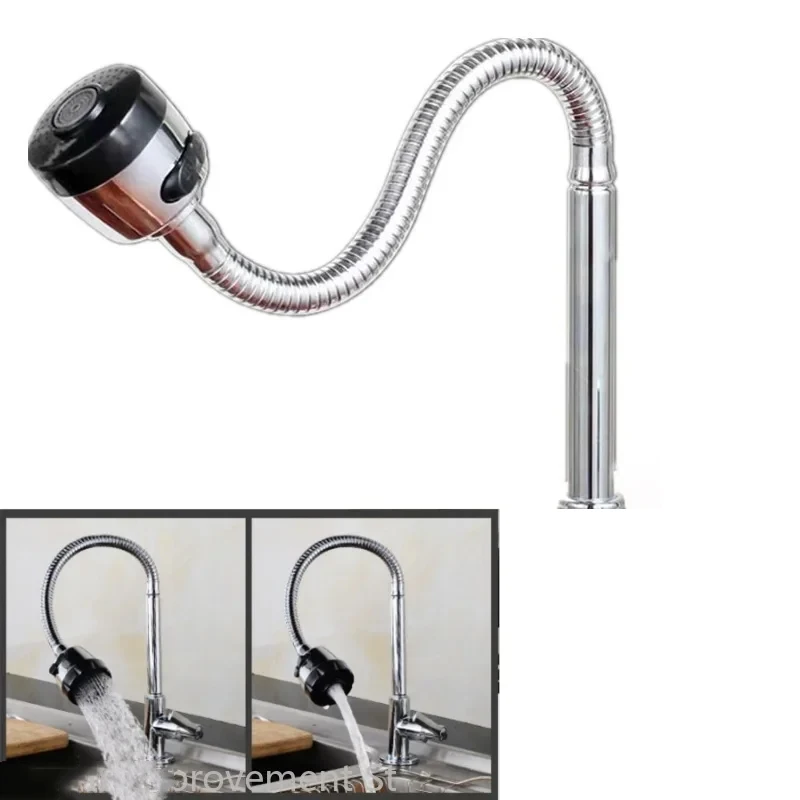 

360° Rotation Kitchen Faucets Saving Tap Water Extension Nozzle Tap Sink Faucet Double Hole Bathroom Accessories