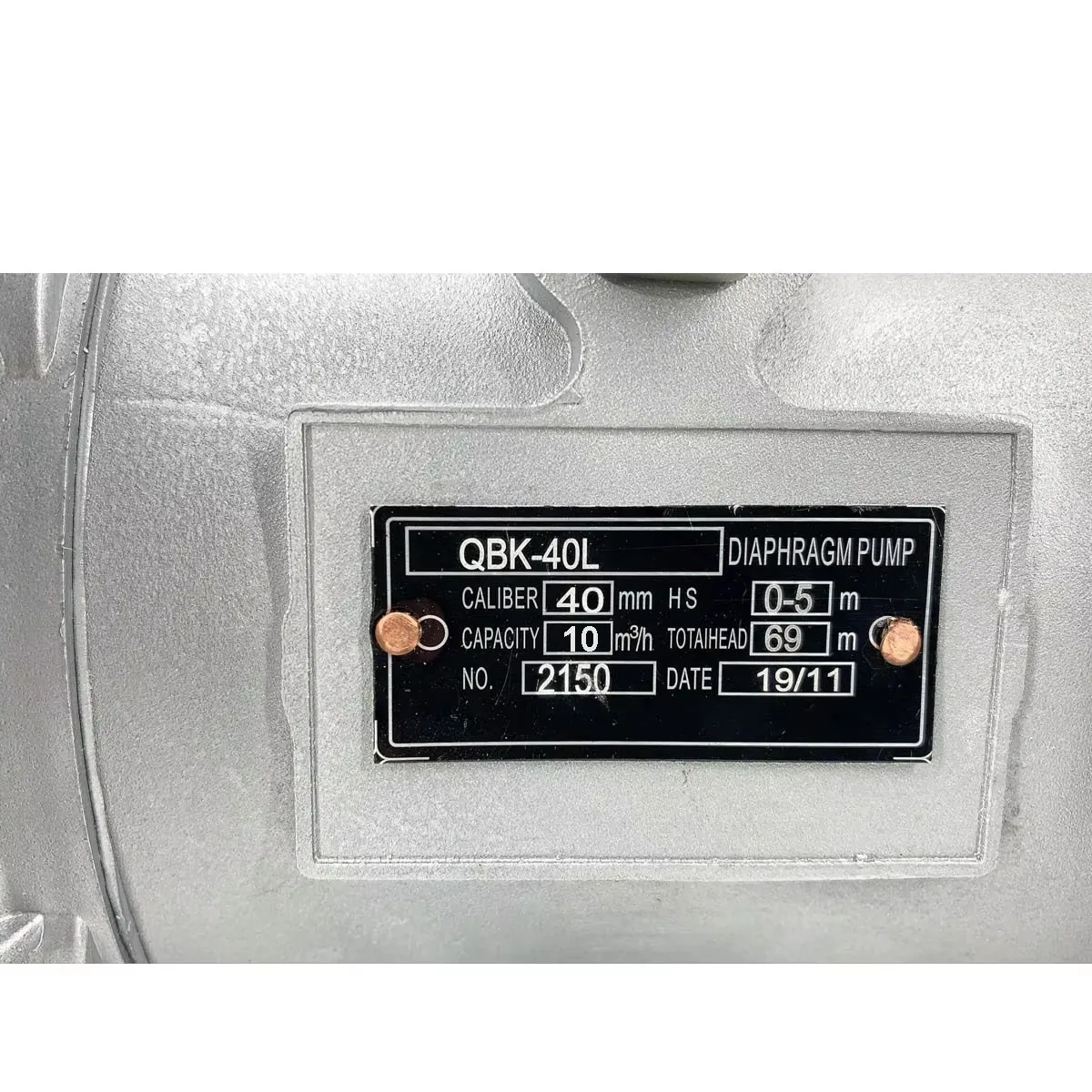 Air-Operated Double Diaphragm Pump Petroleum Diaphragm Transfer Low Viscosity Pneumatic Pump Fluids 1-1/2" Inlet&Outlet 44GPM