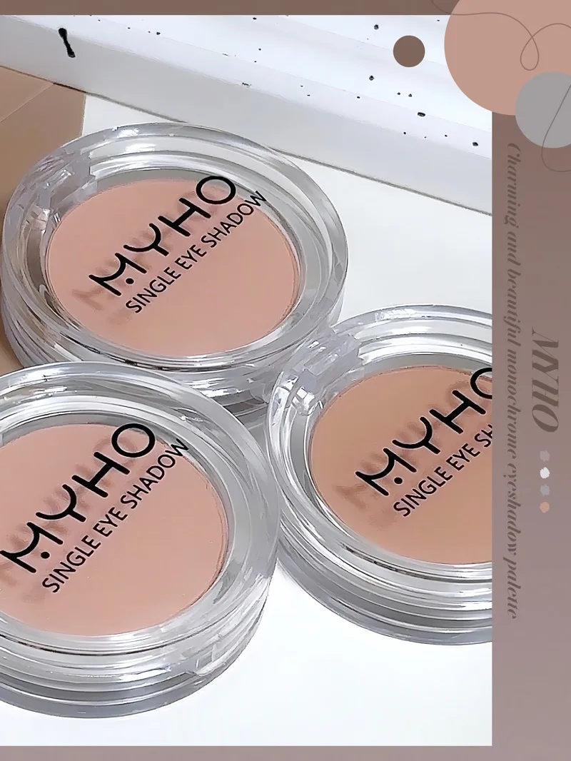 Matte Complexion Brightens Eye Shadow Palette Monochrome Highlight Eyeshadow Base Primer Color Nude Skin Makeup Daily Cosmetics