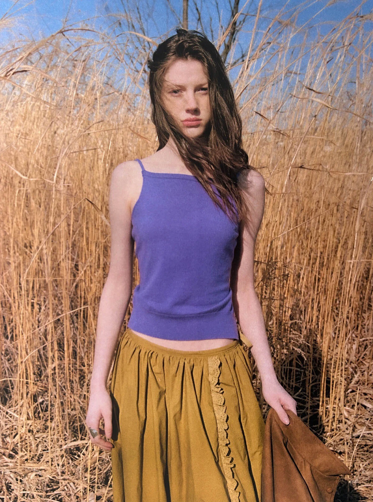 

Bright Color Knitted Belted Vest Top Quali Smooth Spring Summer New Sle Women's Busin Casual ort Length Color