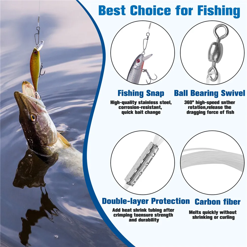 Fluorocarbon Fishing Leader Line 6