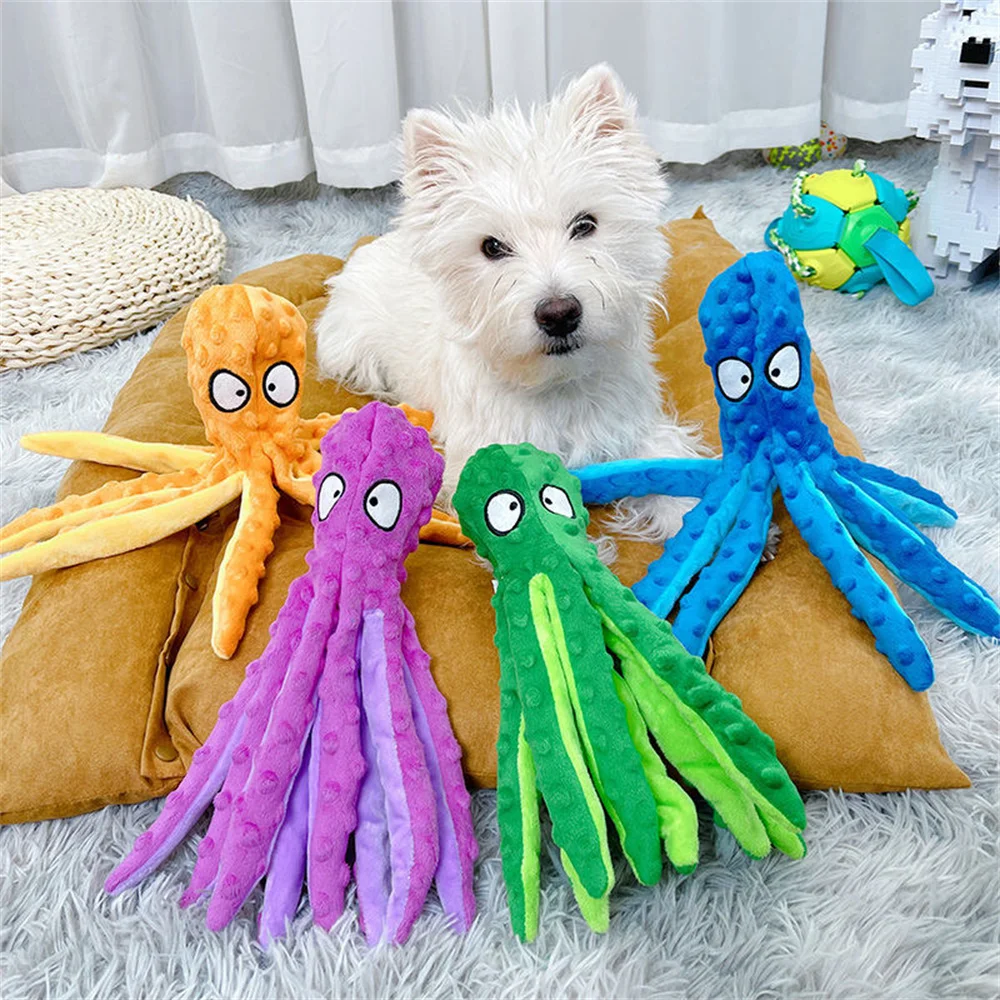 Plush Crocodile Puppy Dog Squeaky Toy for Small Medium Dogs Clean Teeth Pet Chew Toys Maltese Pomeranian mascotas Play Products