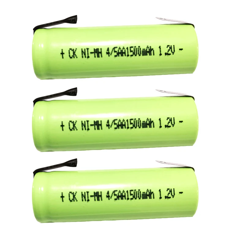 1-5 szt. Akumulator 1.2V 4/5AA 1500mAh Ni-Mh 4/5 AA do 3728 Braun Oral B 3754 3756 elektryczna szczoteczka do zębów golarka fryzjerska