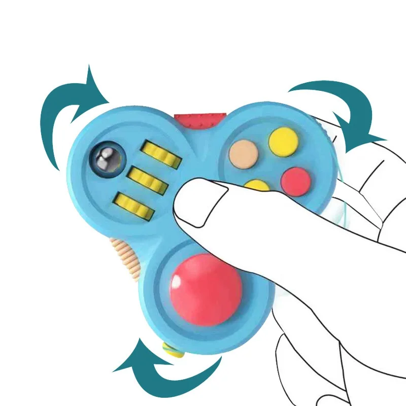Funy Stress Reducing Controller Gyroscope Cube Game Controller Fingertip Game Creative Fashionable Stress Relieving Tools