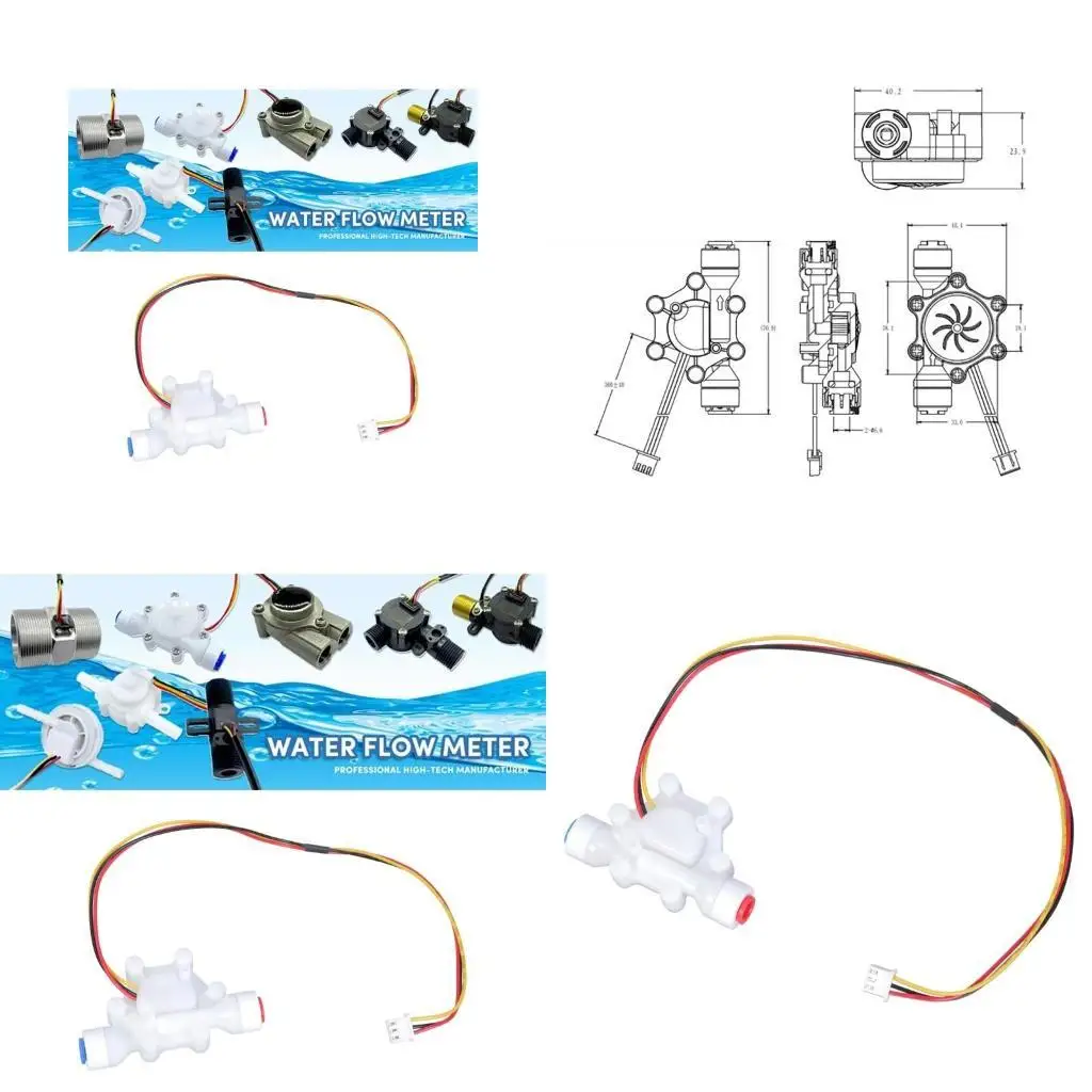 

Y1UD DN8 Water Meter Measuring Instrument Liquid Flowmeter for Water Dispenser