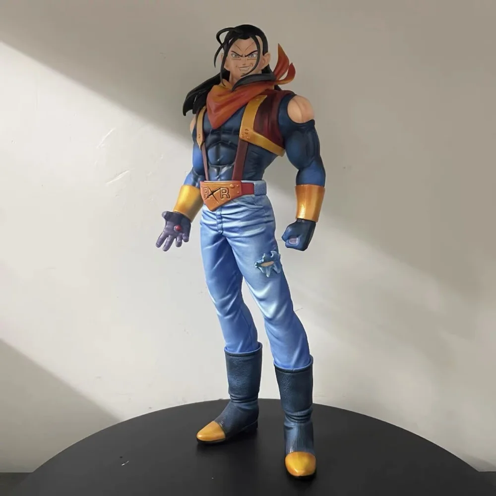 

Anime Dragon Ball Super Android 17 GK PVC Action Figure Collectible Model Doll Toy 33CM
