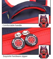 Waterproof Lightweight 3D Car Backpack Kindergarten Kid Preschool Backpack Young Children Boy Girl SchoolBag Primary Red Blue 5