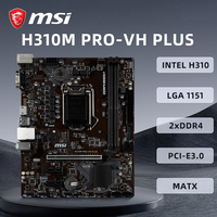 MSI H310M PRO-VH PLUS Motherboard Support i9-9900KF i7-9700F i5-9500F i5-9400F i5-8600K i3-9100F CPU DDR4 LGA1155 mATX Mainboard