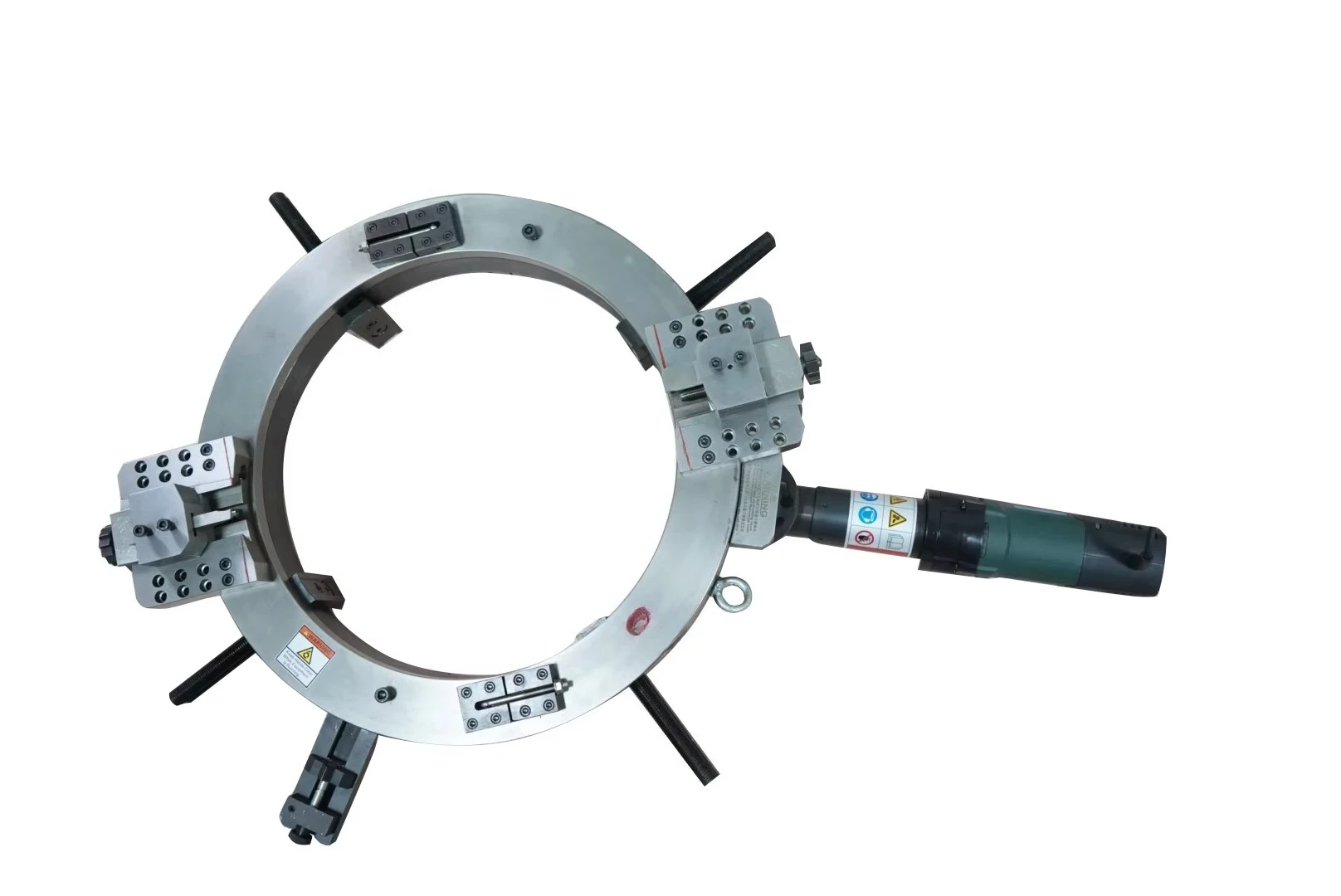 Машина для снятия фаски на холодной резки труб с разделенной рамой без искры для труб химической фабрики с наружным диаметром 480-630 мм