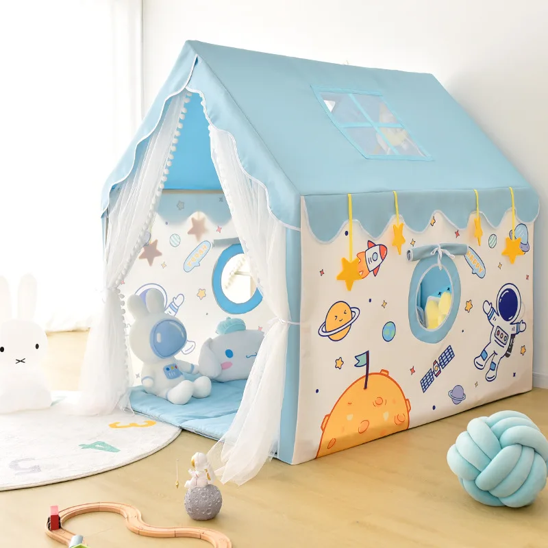 خيمة ألعاب للأطفال، ألعاب داخلية، خيام منزلية، ديكور غرفة الأطفال، منازل أمان من القماش، لعبة قلعة الأميرة، هدايا للأولاد والبنات