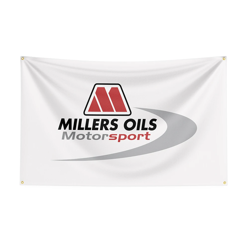 90x150cm Millers Oil Flag Polyester Printed Oil Banner For Decor