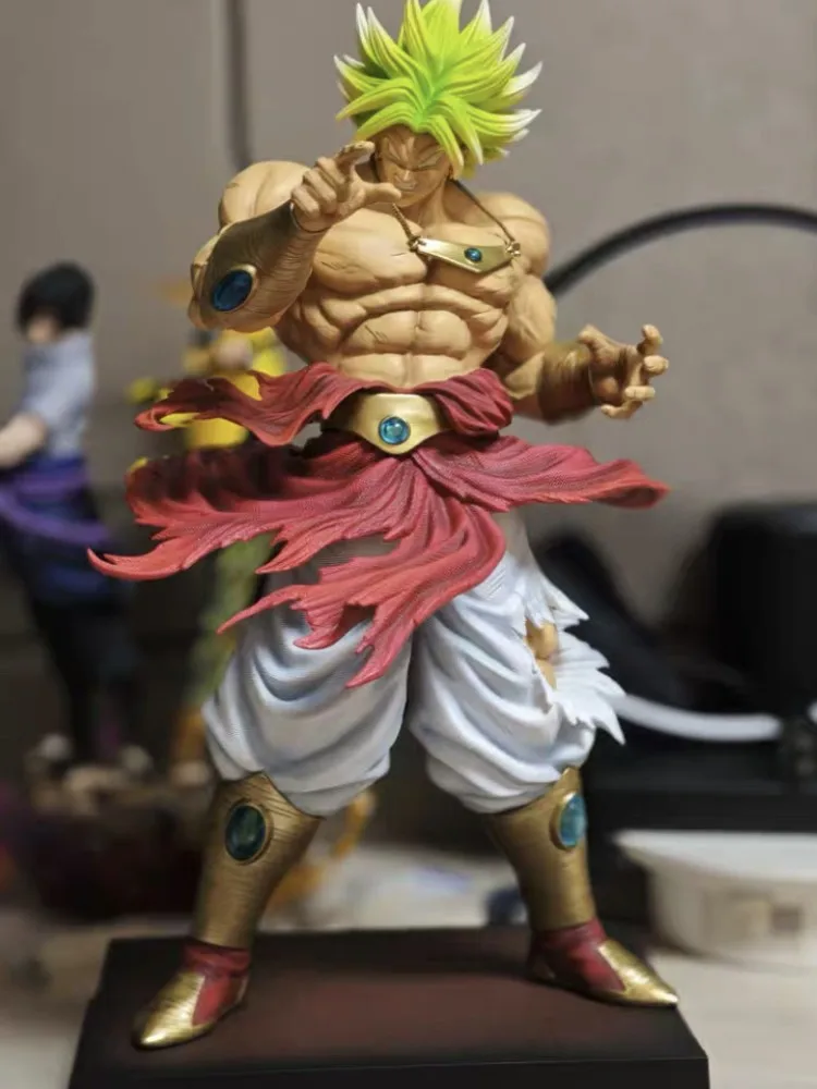 

In Spot Dragon Ball Z Jt Statue Broly Figure Ssj3 Broly Super Saiyan Pvc Action Figures 50cm Collection Mode Toys Birthdaygifts