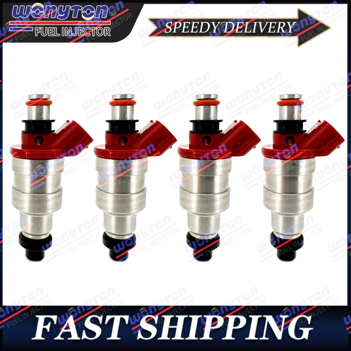 

4X Fuel Injector For Mazda B2600 MPV High impedance flow match G609-13-250