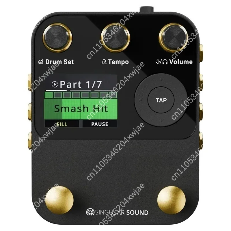 BB Gen 2 Drum Machine Single Effect Pedal Compatible With Acoustic Electric Guitar Bass Folk Playing
