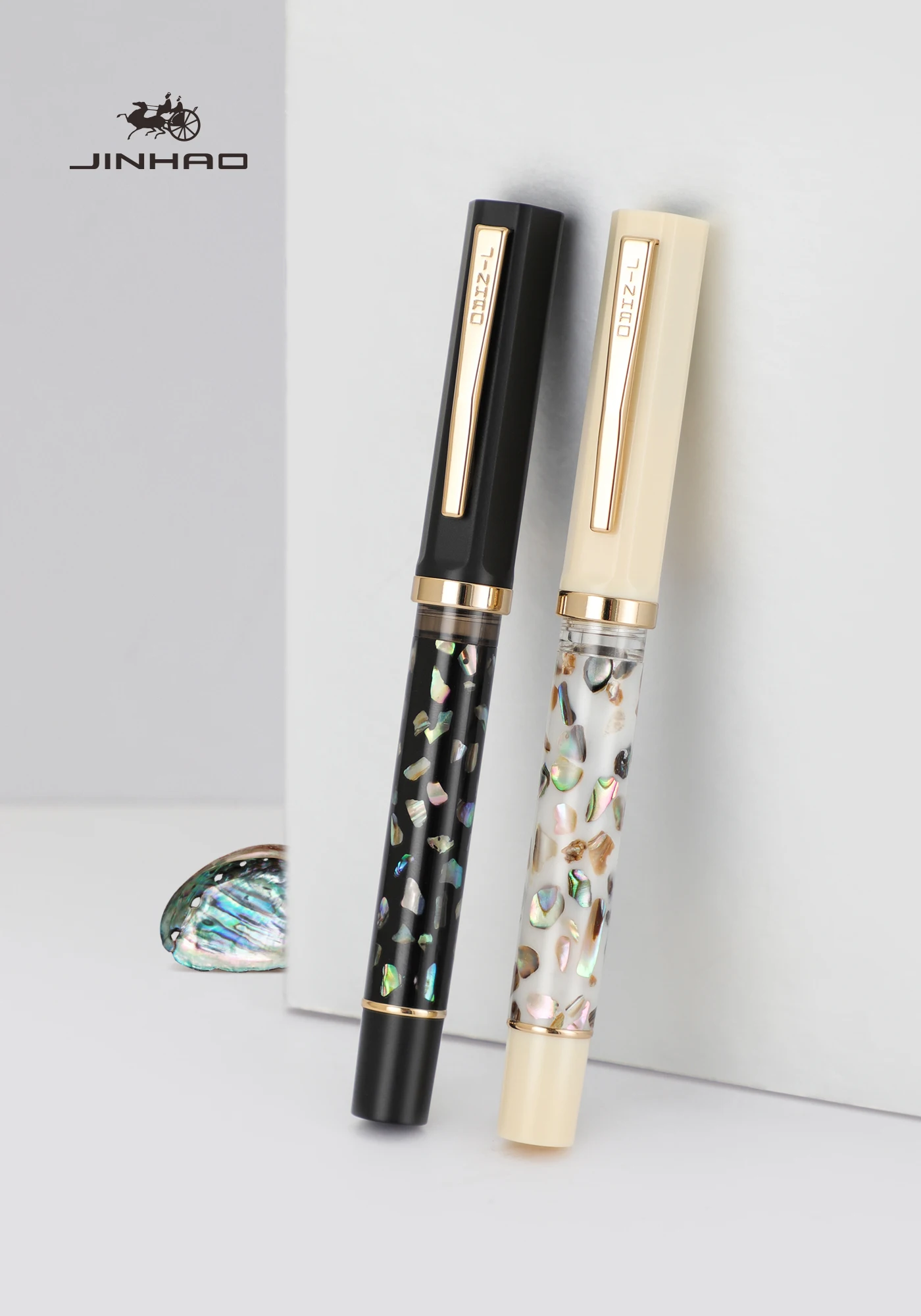 JINHAO 58 الخشب/قلم حبر Scrimshaw طالب F EF بنك الاستثمار القومي قلم حبر قلم الخط القرطاسية اللوازم المكتبية المدرسية