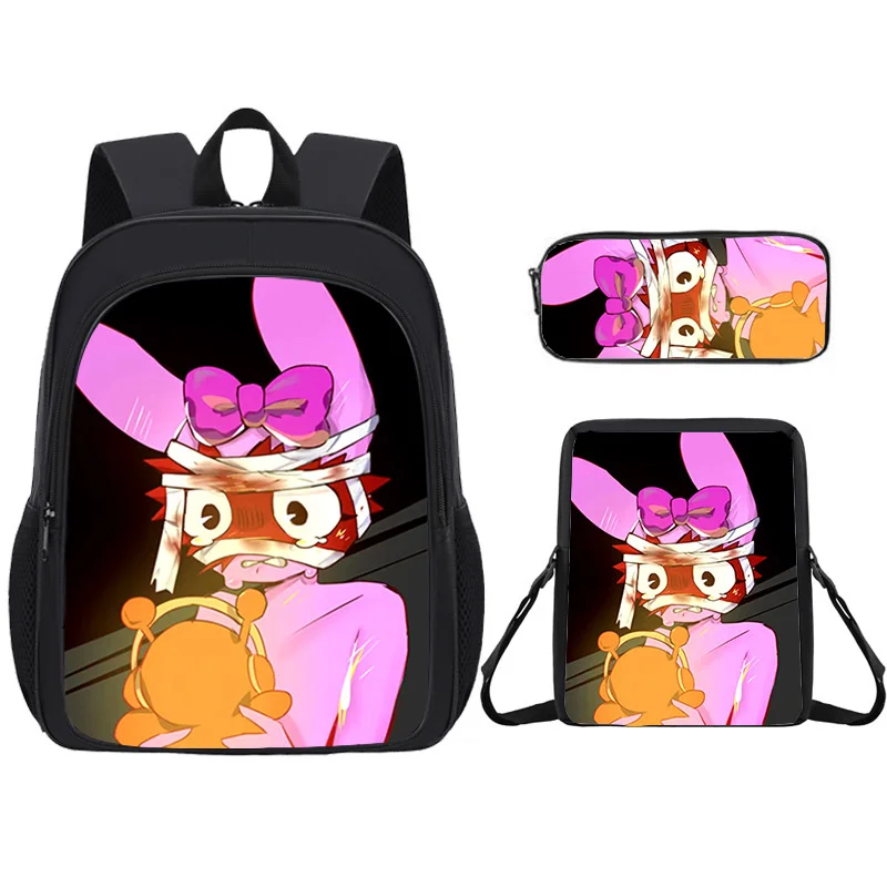 Mochila escolar Sprunki de 3 uds., Mochila escolar Incredibox Sprunki, Mochila Sprunki, Mochila para estudiantes, regalo de Navidad