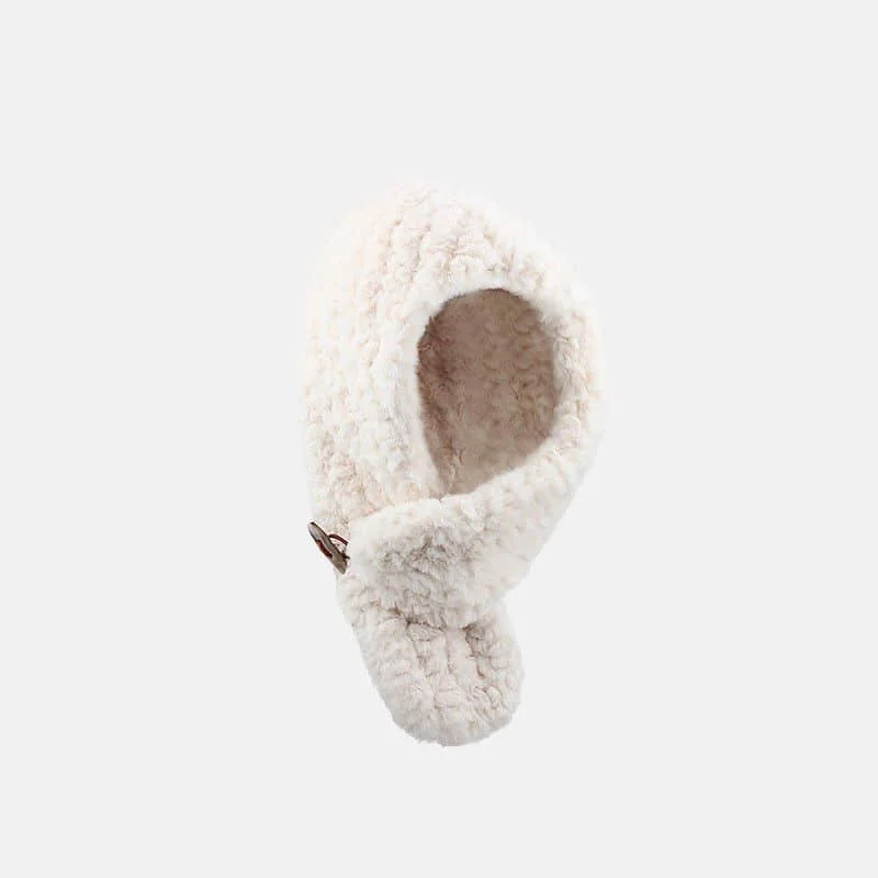 Bomber Hats for Women Plush Solid Korean Style Keep Warm Fleece Knitted Women Winter Padded Hats Free Shiping Items Caps Women